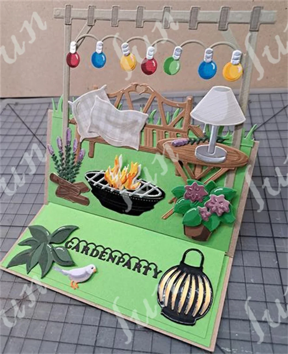 Nuovi arrivi 2024 Metal Craft Dies taglio Album fotografico fai da te Scrapbooking carte di carta stampo fatto a mano goffratura accessori da giardino