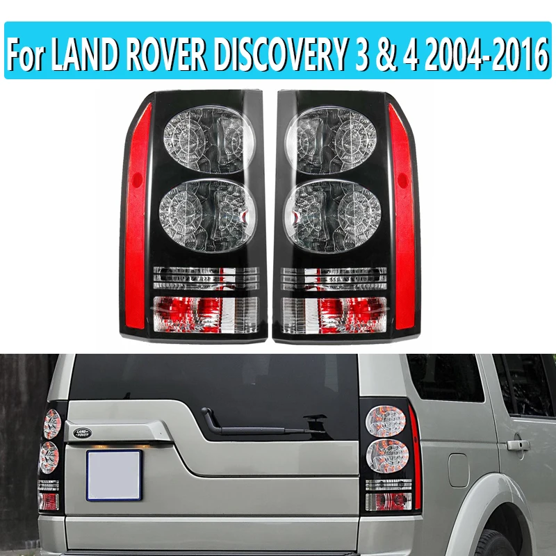 For LAND ROVER DISCOVERY 3 4 2004 2005 2006 2007 2008-2016 Car Rear LED Tail Light Brake Lamp Signal With Bulb LR052395 LR052397