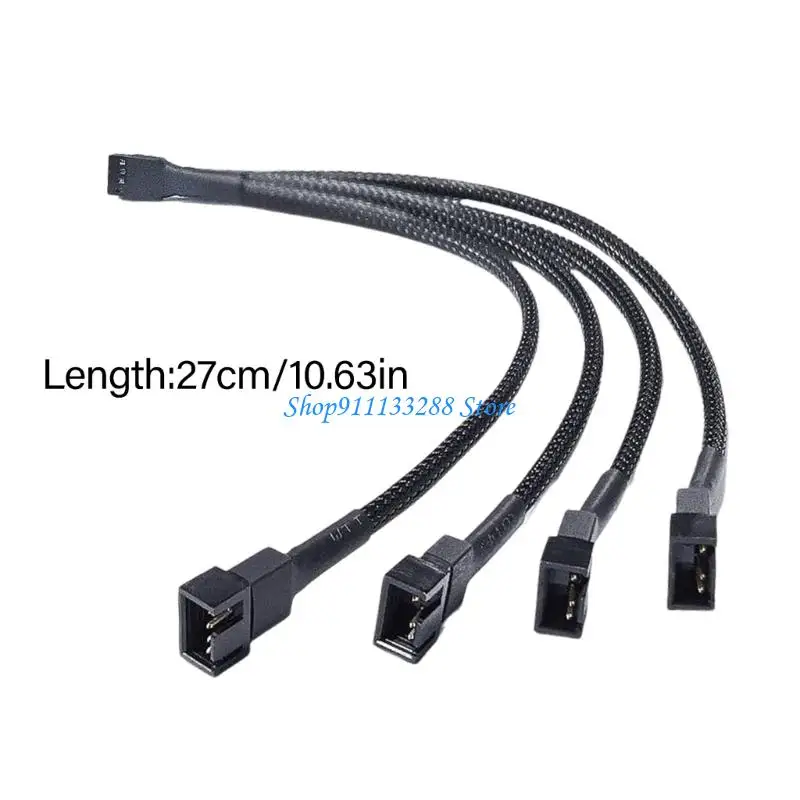 Cavo estensione splitter per ventola a 4 porta G88D con protezione da sovraccarico raffreddamento PC