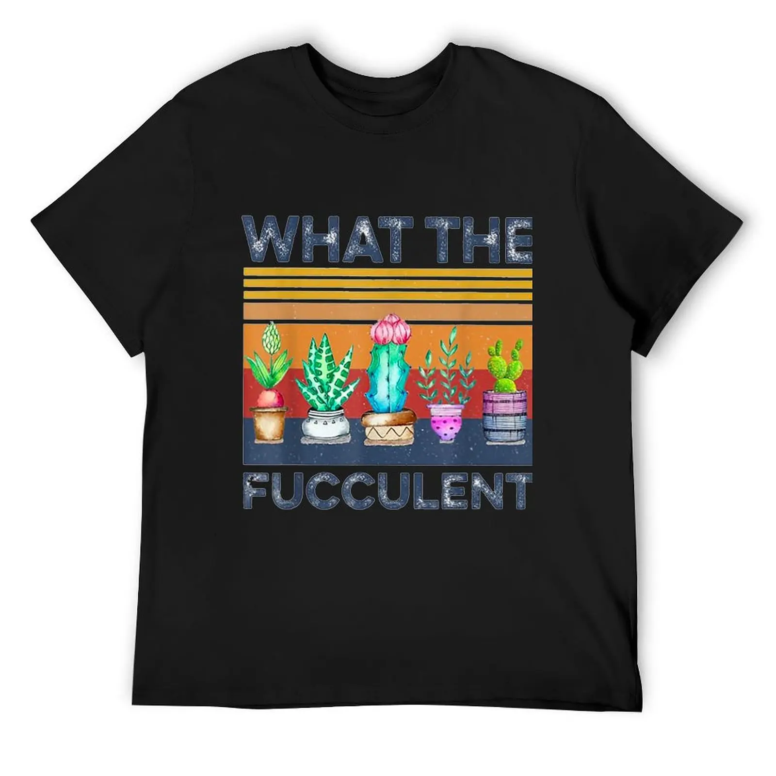 what the fucculent T-Shirt sweat plain men tshirt