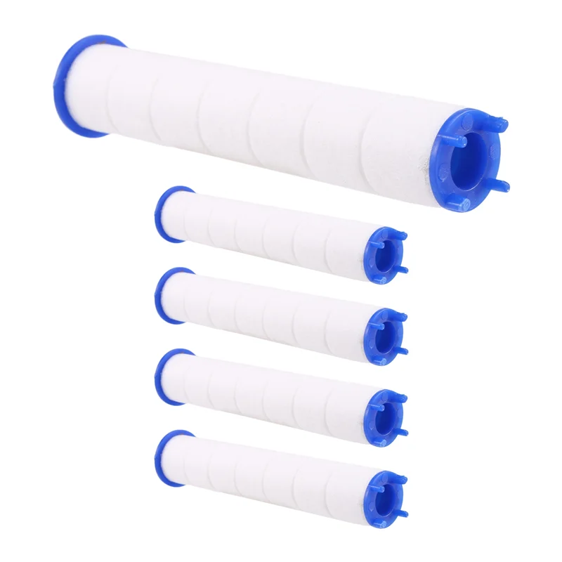 ABNG 5 قطع فلتر الدش اليدوي الأساسية حوض الاستحمام في الحمام فلتر الدش الأساسية لتنقية المياه