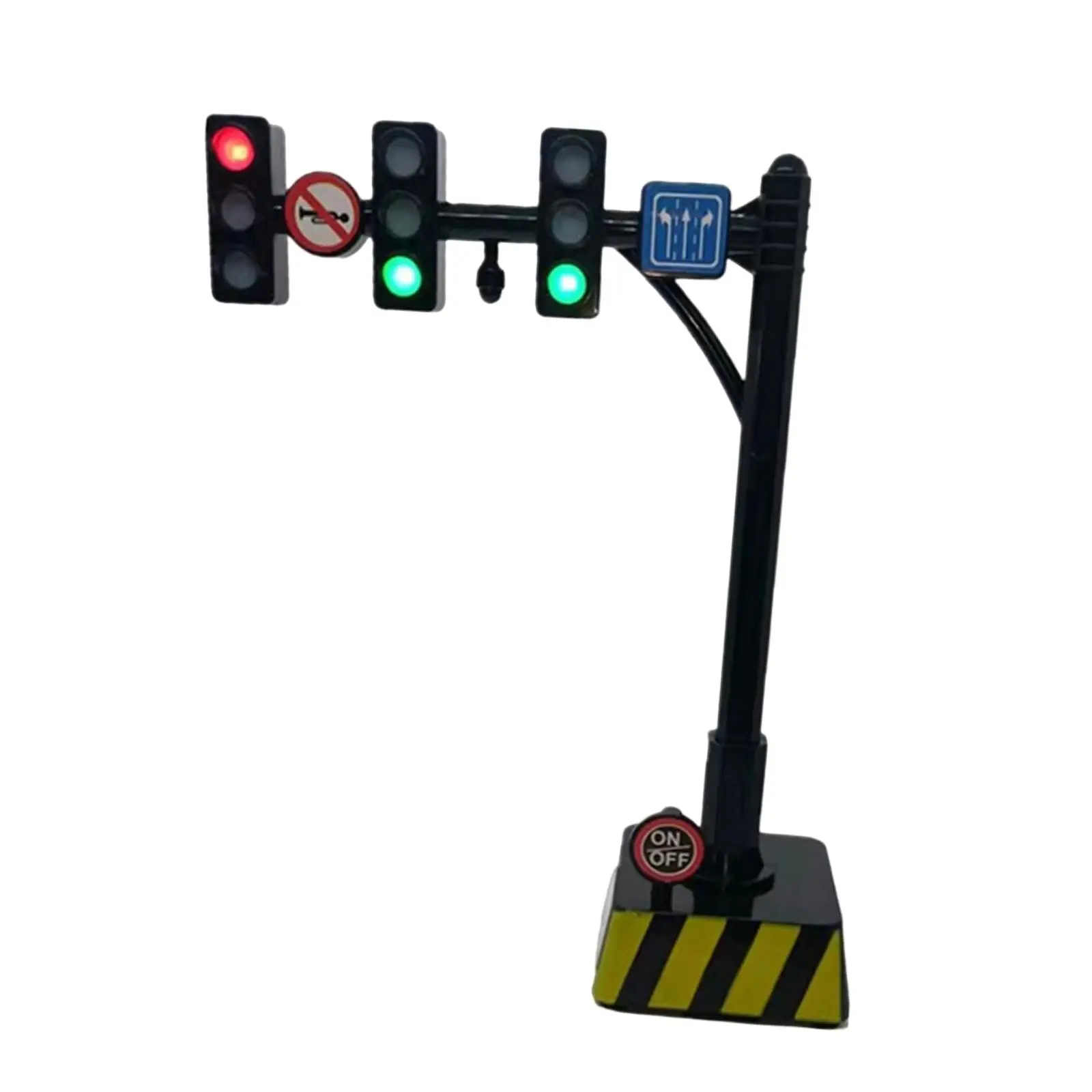 Simulation Traffic Lamps Mini Accessories for Crosswalk Light Model