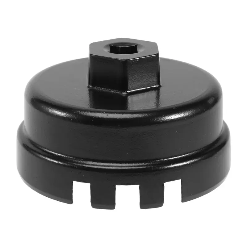 3/8Inch 14 Flutes Oil Filter Wrench Cap Housing Tool Remover Cup For TOYOTA Corolla Prius Rav4 Scion Lexus Ct200h-L94A