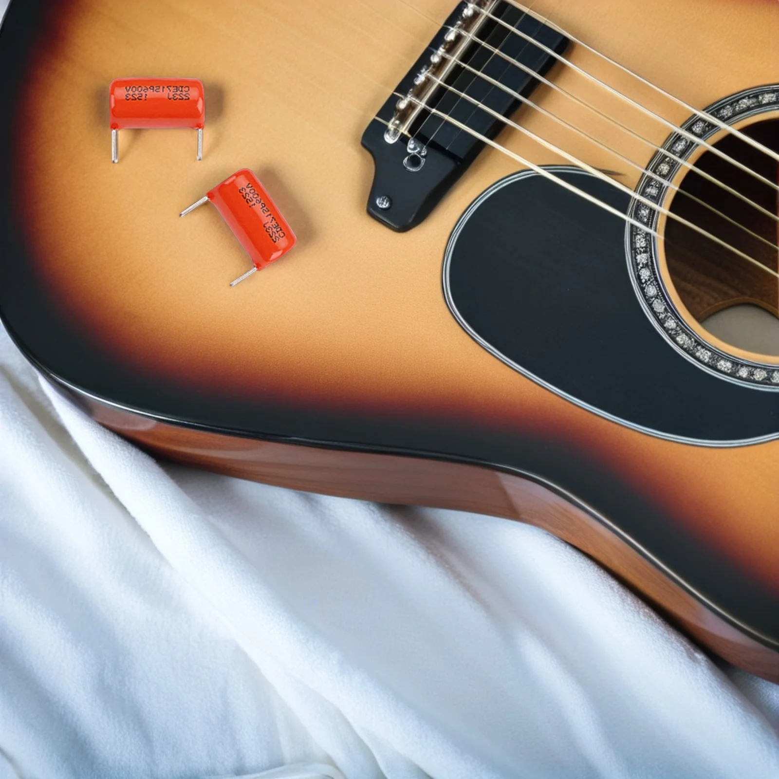 

1 Set 715P Series Copper Leads High Stability Clear Sound Replacement For Bass Amplifiers Supplies Bass Tone Capacitor Electric