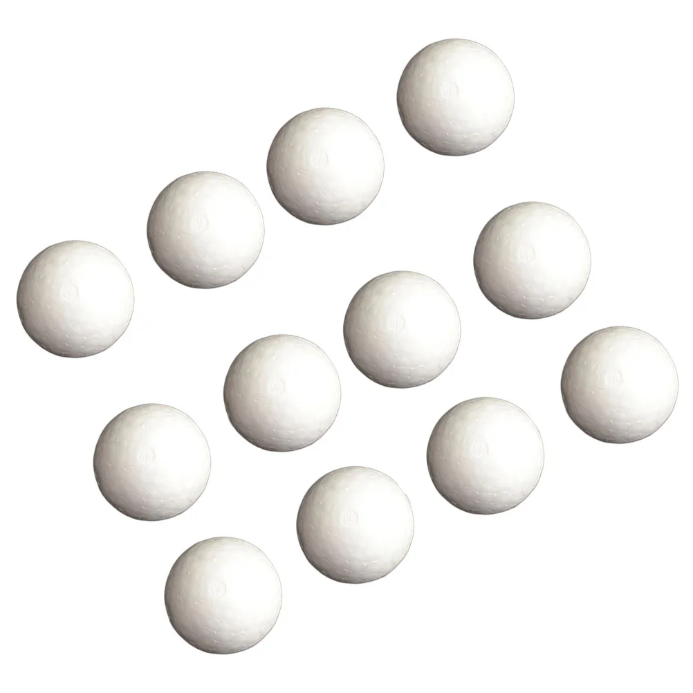 15 Pcs Polystyrene Balls 10 Cm Sphere Craft Small Foam Christmas Spheres White DIY Solid Gadgets Baby