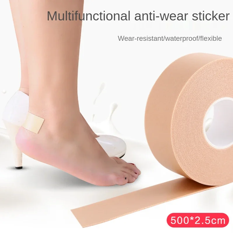 1 Roll Multi-functional Bandage Rubber Plaster Tape First Aid Kits Self-adhesive Elastic Wrap Anti-wear Waterproof Heel Foot Pad