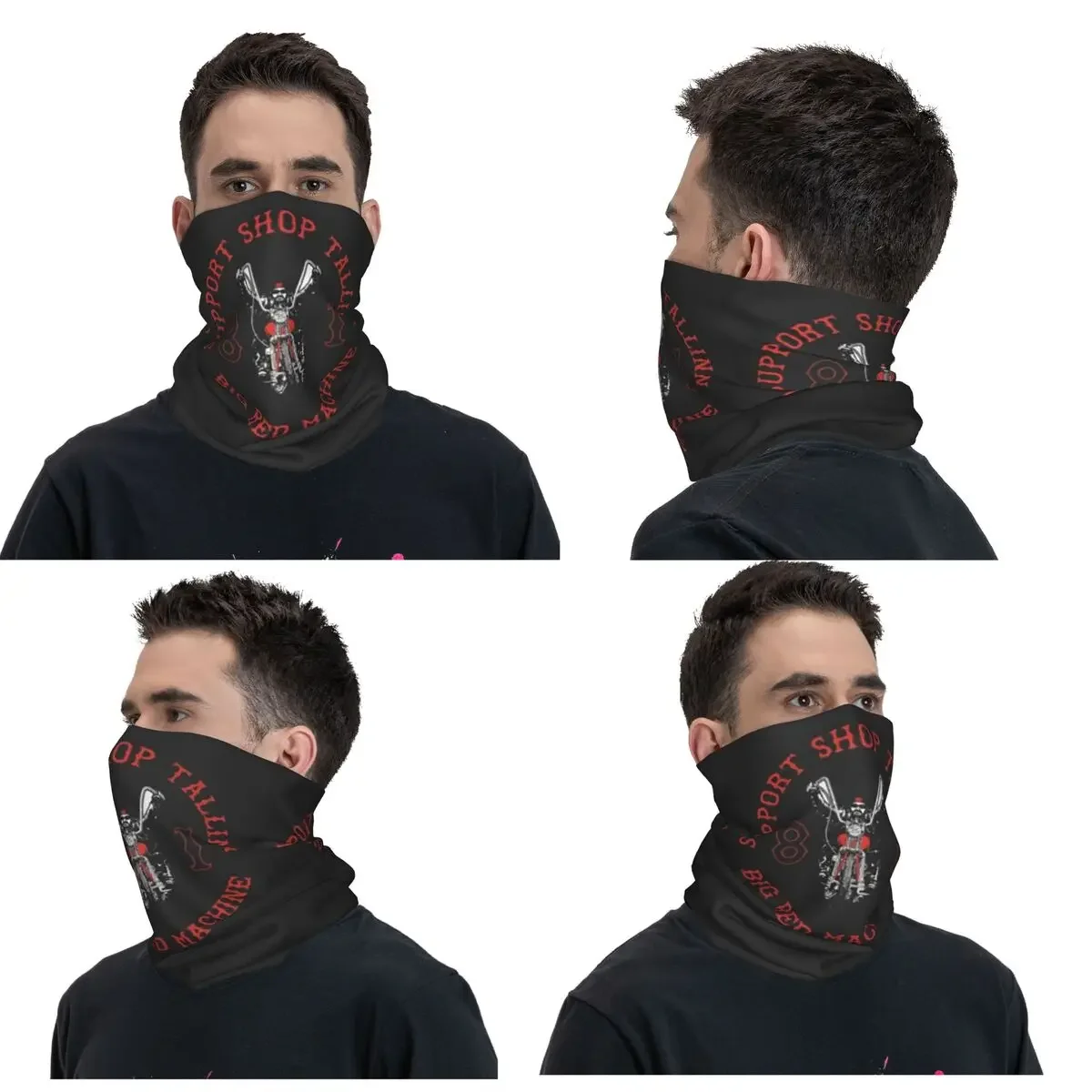 Hells Angels Support 81 Motorcycle Club Brotherhood Bandana Neck Gaiter Printed Face Scarf Cycling Scarf Cycling For Men Women