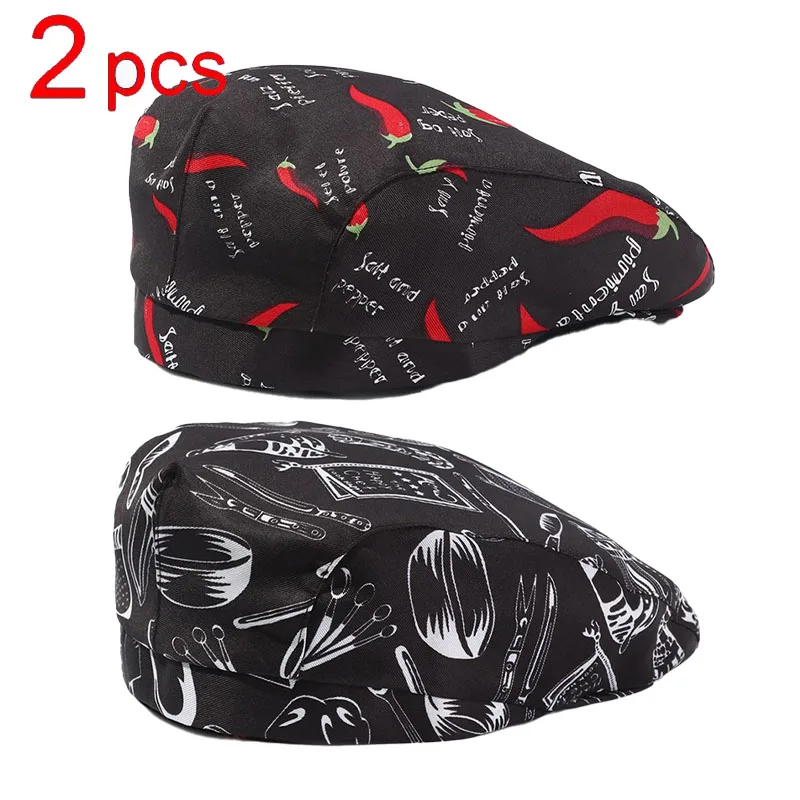 تقديم الطعام كوك قبعة 2/1 قطعة الشيف المطبخ قبعة العمل لخدمة الطعام فندق مطعم مقصف الخبز المنزلية الطبخ الشيف قبعة #5