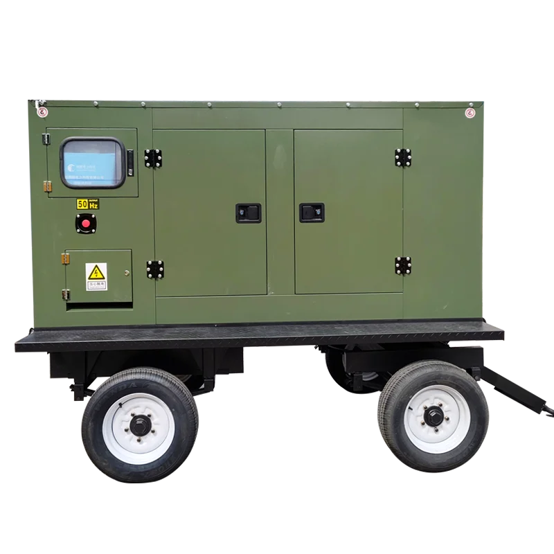 Silent Generator Set Three Phase 400V Robust Construction Off Grid Solution Economical Fuel Use Customized 200kva 160kw