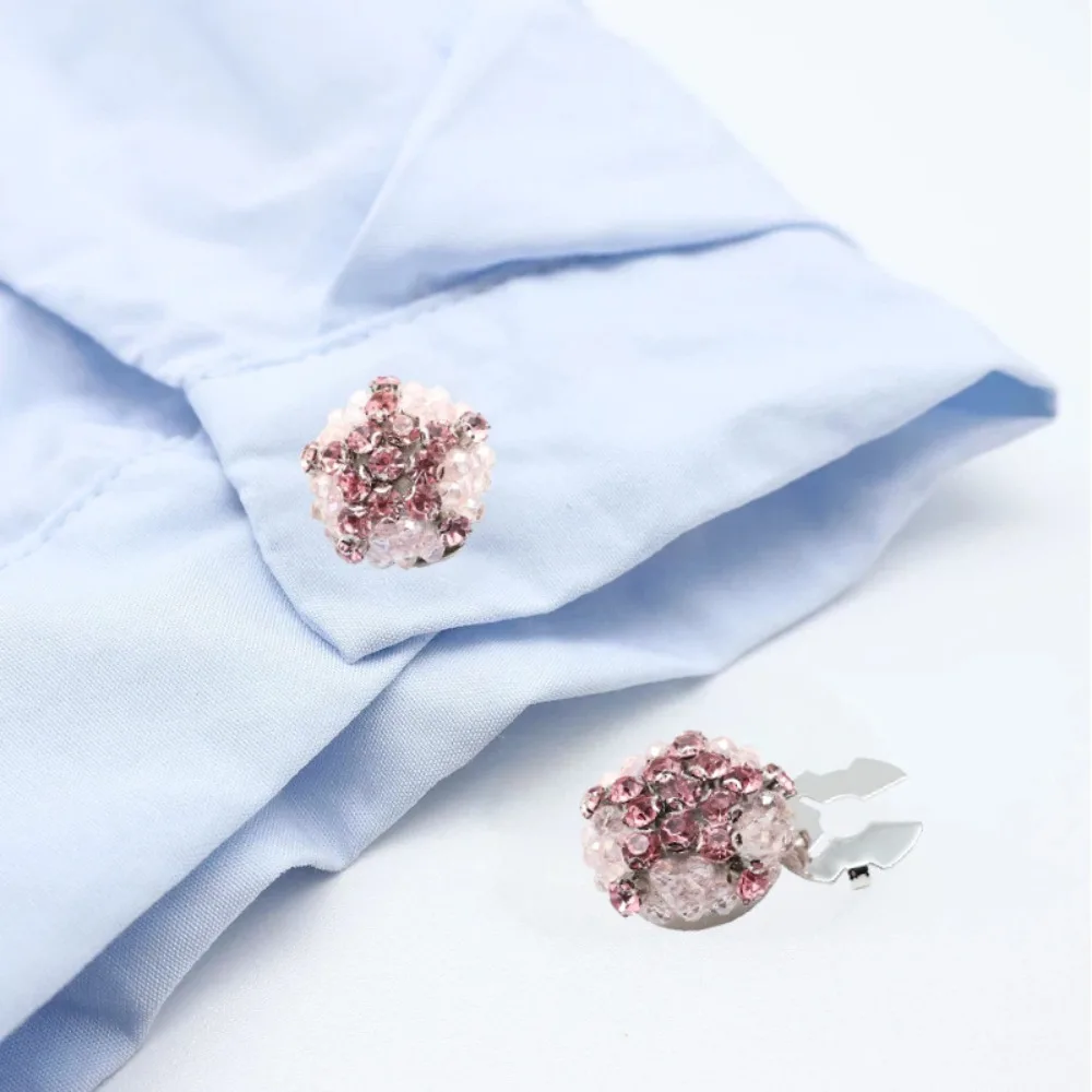 2PCS Cross Border Handmade Button Covers Chic Style Exquisite Hand Sewn Decorative Buttons Tortoise Shaped