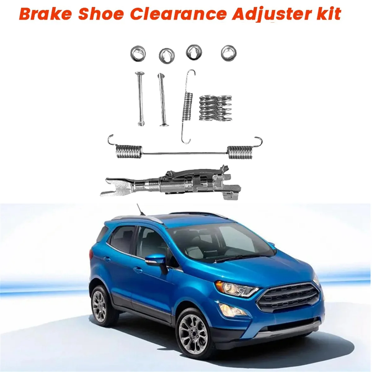 1Set Car Brake Shoe Clearance Adjuster Kit CN15-2314-AA CN152314BA for Ford EcoSport 2013-2018 Brake Adjuster