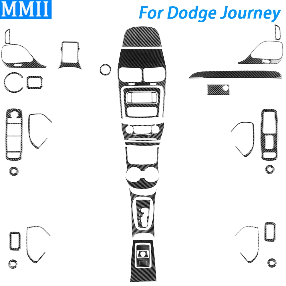 

Для Dodge Journey 2011-2017 углеродное волокно рычаг переключения передач приборной панели воздуховыпускной оконный подъемник набор панелей автомобильные аксессуары для интерьера наклейка