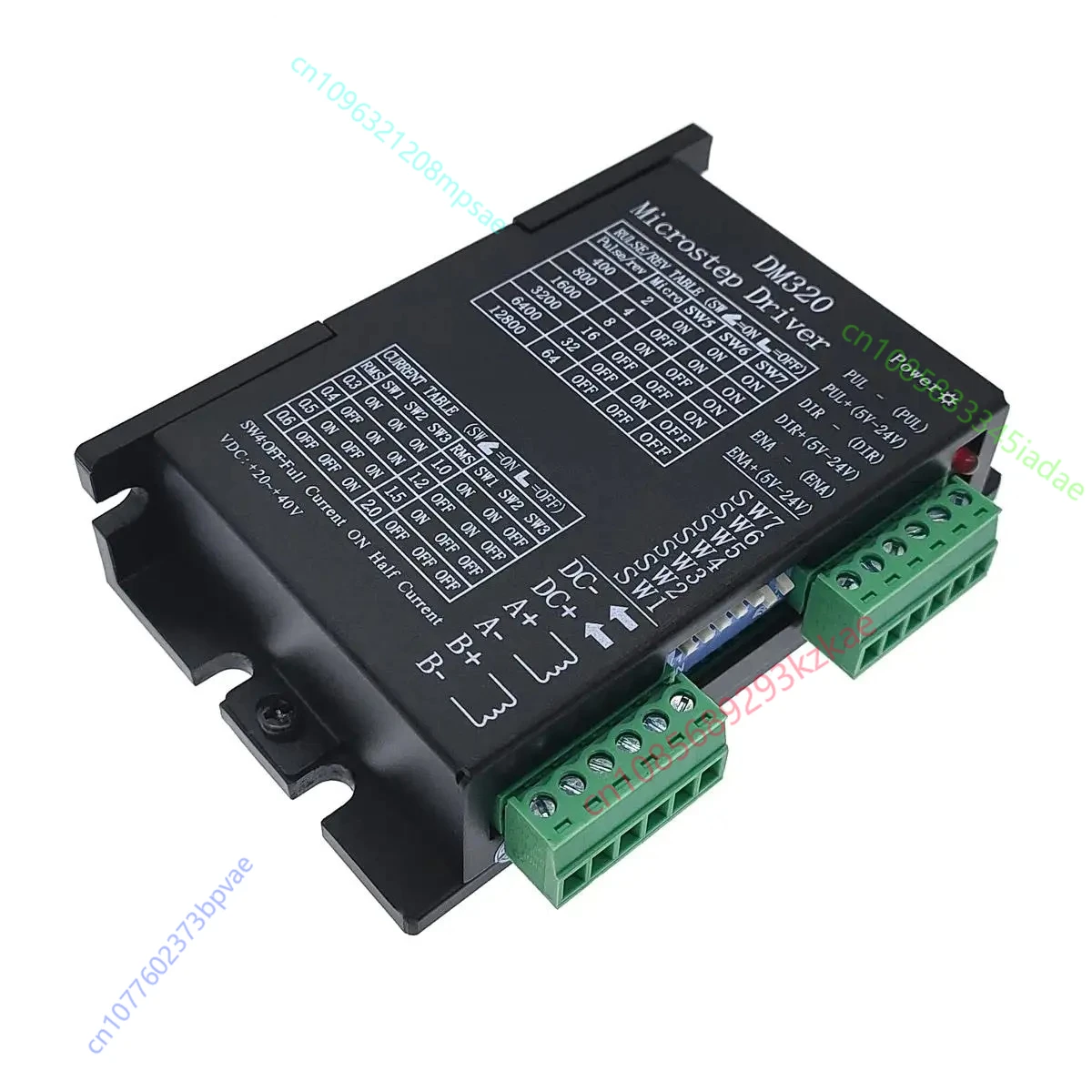 

Контроллер драйвера шагового двигателя DM320 2H320 PULSE 12800 микрошаговый двигатель бесщеточный корпус двигателя постоянного тока для шаговых драйверов 28 35 42