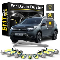 BMTxms Canbus For Dacia Duster I II 1 2 MK1 MK2 2010-2018 2019 2020 2021 2022 2023 Car Reading Dome Trunk LED Interior Light