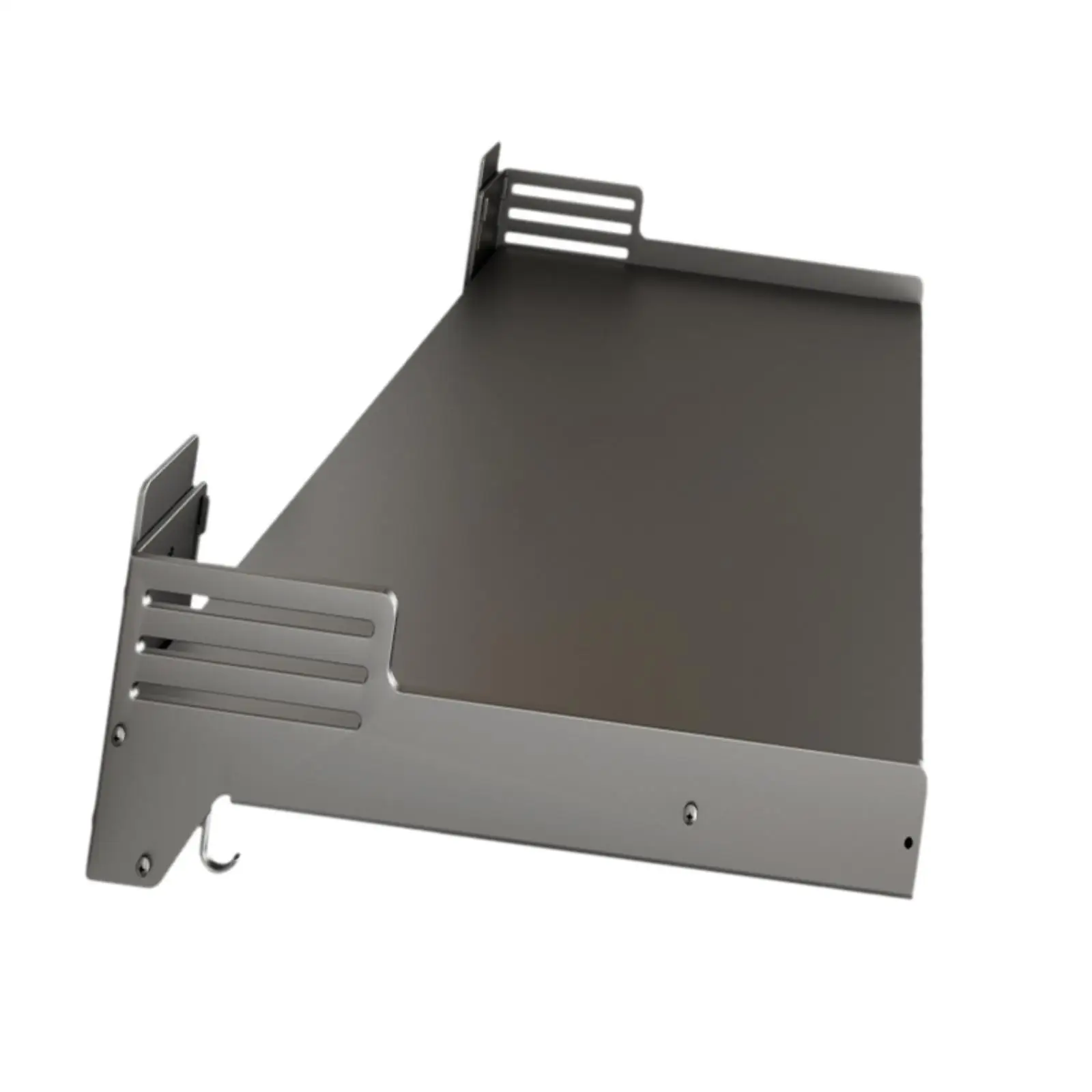 

Electric Oven Holder Space Saving Spice Rack Microwave Shelf Wall Mounted for Kitchen Laundry Room Household Commercial Closet