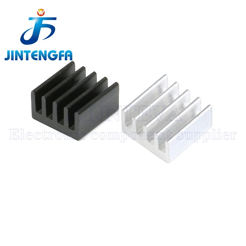 20PCS 9*9*5 11*11*5.5MM 14*14*6MM Aluminum Heatsink Cooler Cooling Fin Radiator Heat Sink For Transistor Triode IC Chip LED CPU