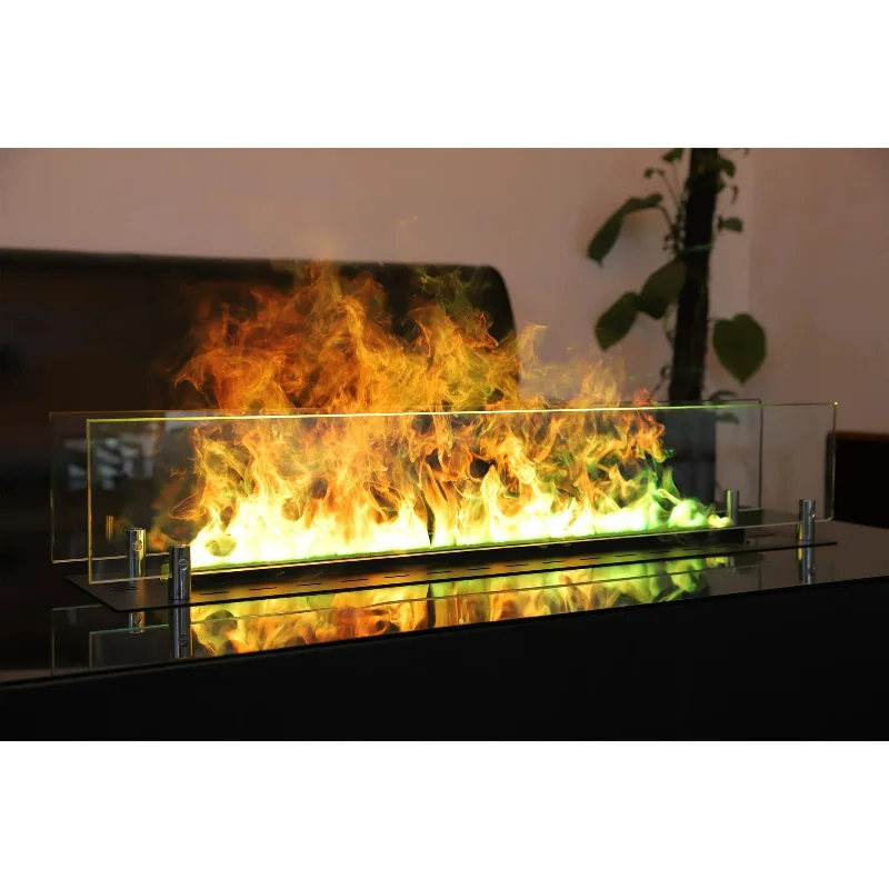 مدفأة كهربائية ذكية كامين، بدون دخان/بدون دخان، مدفأة تأثير موقد مع وسائط كريستالية، سعر منخفض، جودة عالية، بدون دخان #6