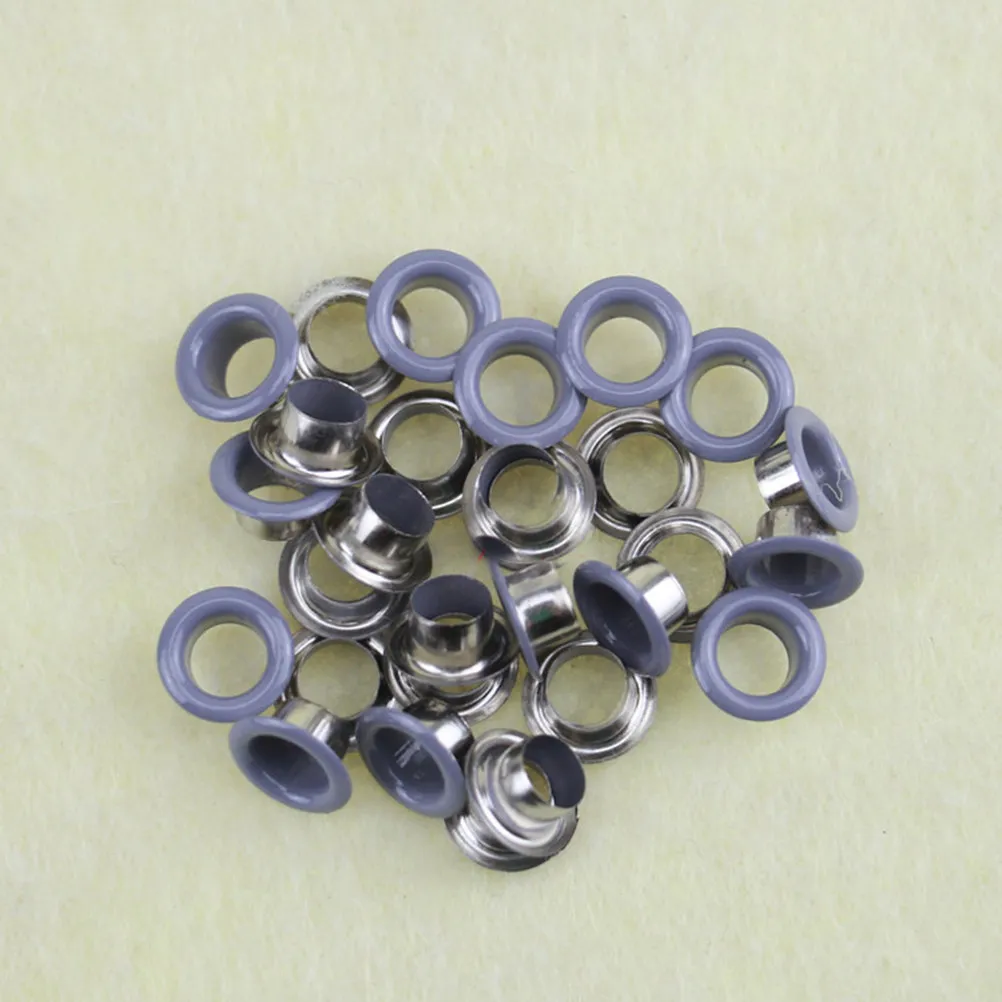 300Set Multi Color Grommets Kit Rustproof Metal Eyelets Button Fastener Multipurpose for Shoes Clothes Crafts Use
