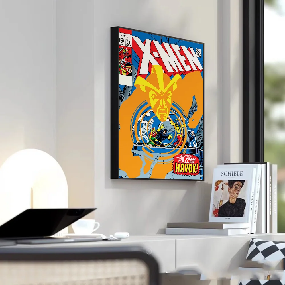 XX-MEN Superhero Retro comics Poster  Poster HD art sticky wall home living room bedroom bar aesthetic decoration