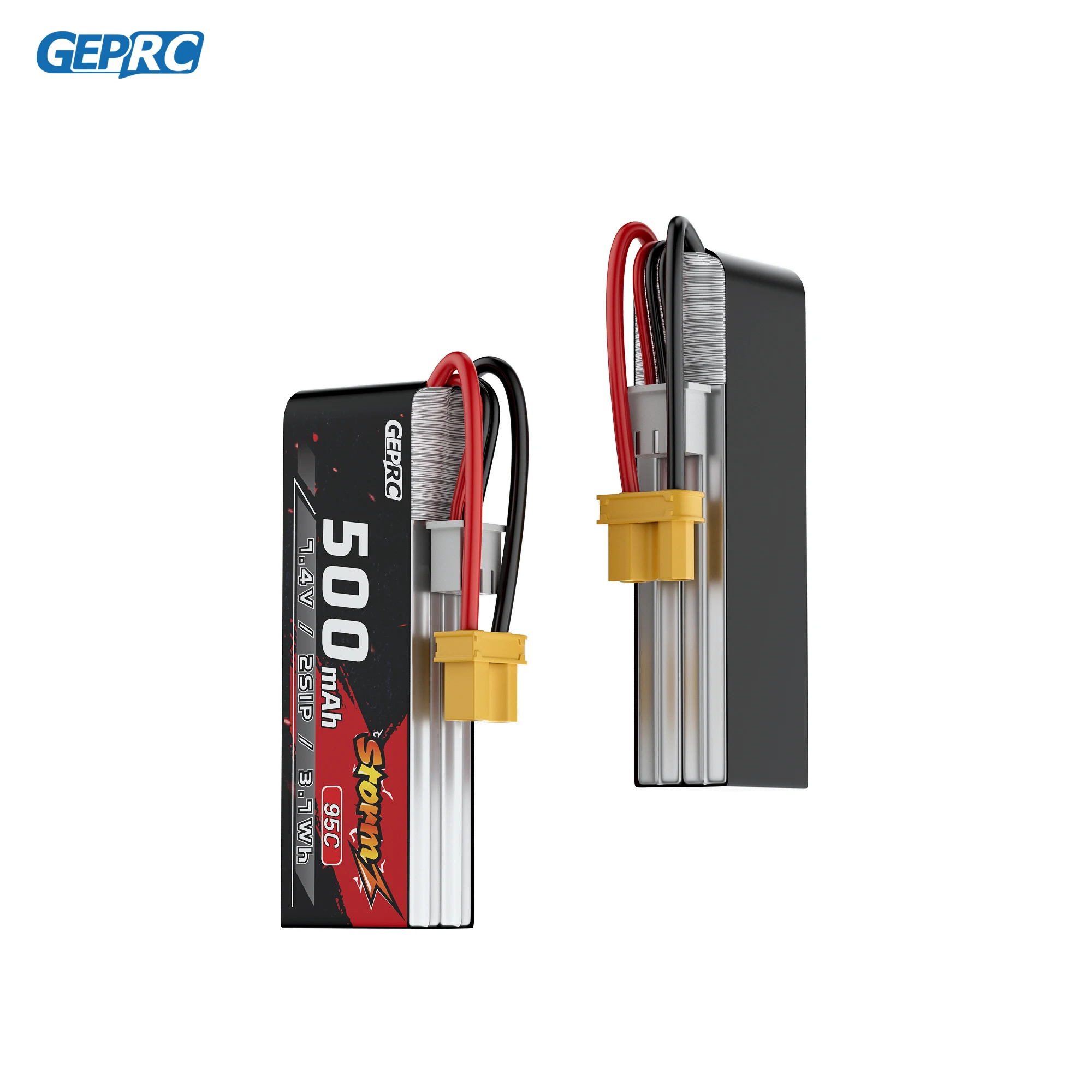 GEPRC Storm LiPo 2S 500mAh 95C Battery TX30 Suitable DarkStar20 Drone RC FPV Quadcopter Freestyle Drone Accessories Parts