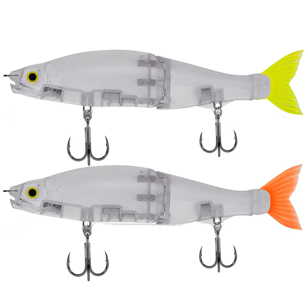 

Fishing Accessories In the Outdoor Unpainted Swimbait DIY Jointed Bait Slow Sinking Floating 303mm Topwater Section Bass