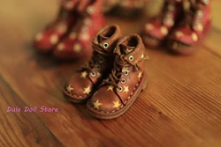 2026 Dula Doll shoes Make old star strap boots with open boots for Blythe ob24 ob22 Dolls