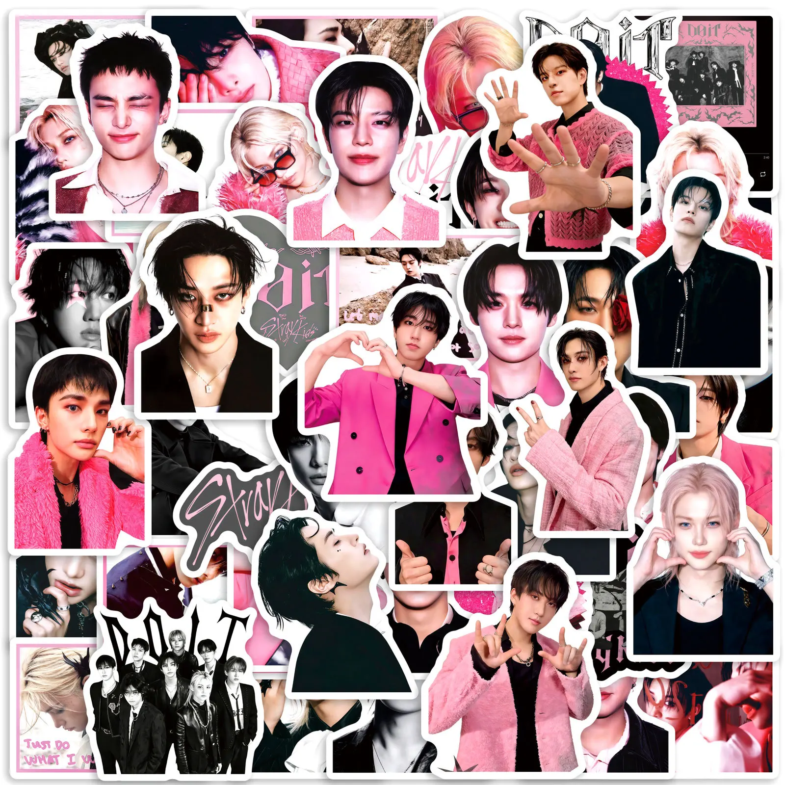 2026 50 pegatinas de Stray Kids, pegatinas Skzoo, pegatinas decorativas de grafiti para iPad y vasos de agua, regalo del nuevo álbum de Do It, ¡envío inmediato!