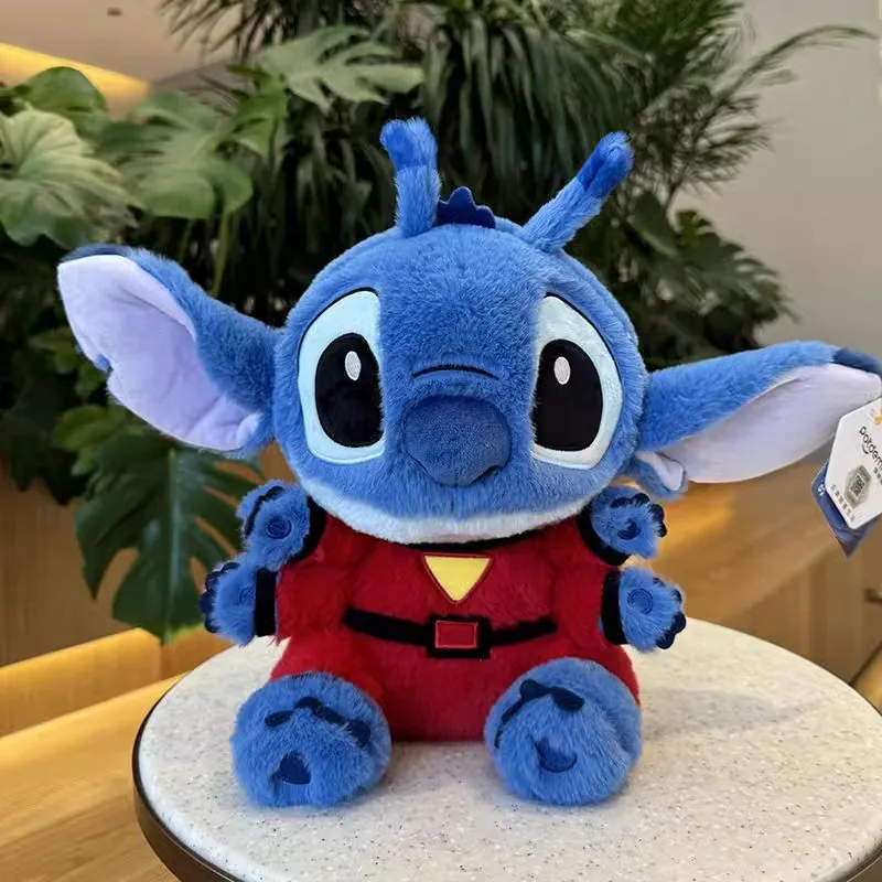 Anime Disney Kawaii Stitch nadziewane zabawki brelok Cartoon Bluey Lilo i Stitch wisiorek pluszowe lalki brelok prezent urodzinowy dla dzieci