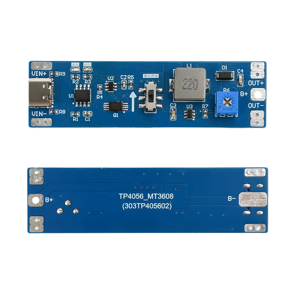 Lithium Battery Charge Discharge Boost Step Up Module Voltage Regulator 3.7V to 9V 12V UPS Uninterruptible Power Supply Module