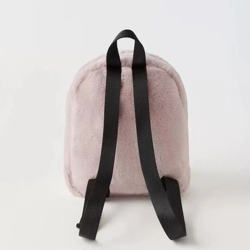 Disney New Cartoon Stitch Plush Children'S School Bag Kindergarten Cute Fashion Color Blocking Backpack Girl'S Birthday Gift