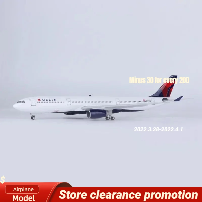 

New Scale Diecast 1/150 Model Delta Airlines Boeing B747/A350/A330 Resin Aircraft Toys Plane Collection Display Gifts Fans