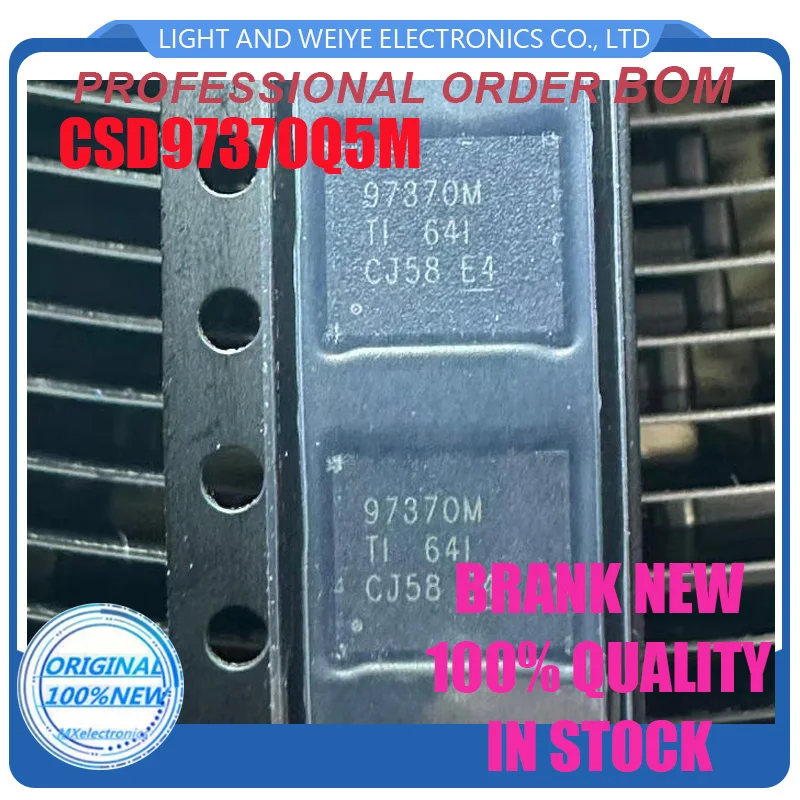 CSD97370Q5M 97370M QFN-22 chipset, 100% novo,5 PCes a 50 PCes pelo lote