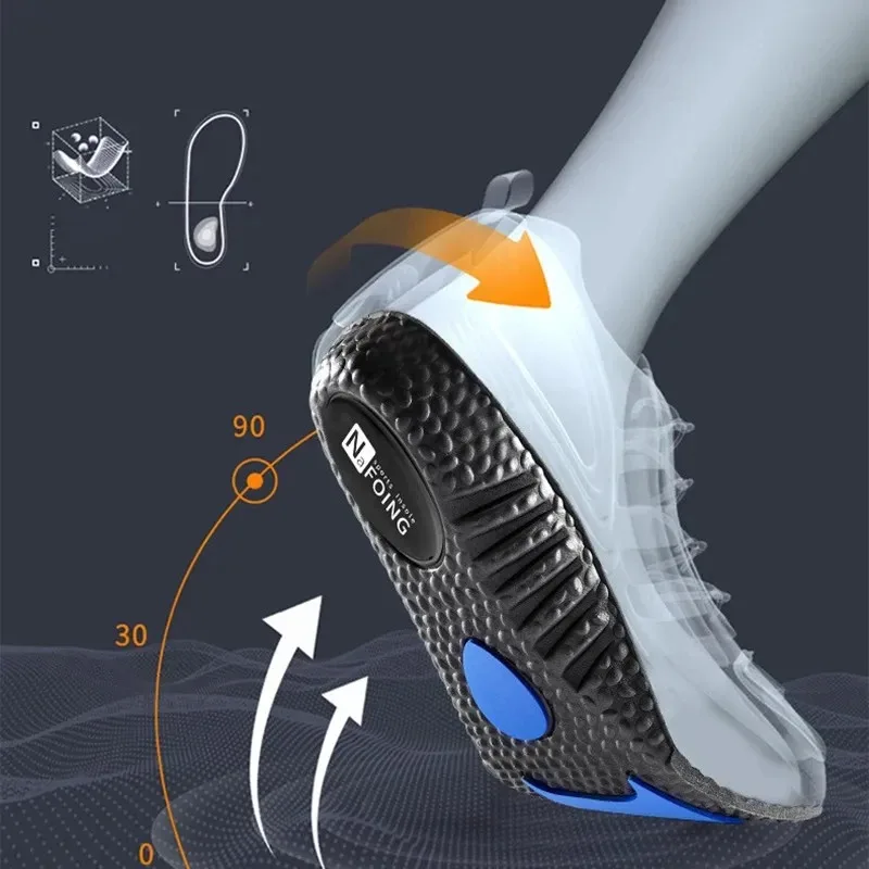 

Sports Shock Absorption Insoles for Shoes Height Increase Deodorant Insole for Feet Arch Support Orthopedic Inserts Shoe Sole