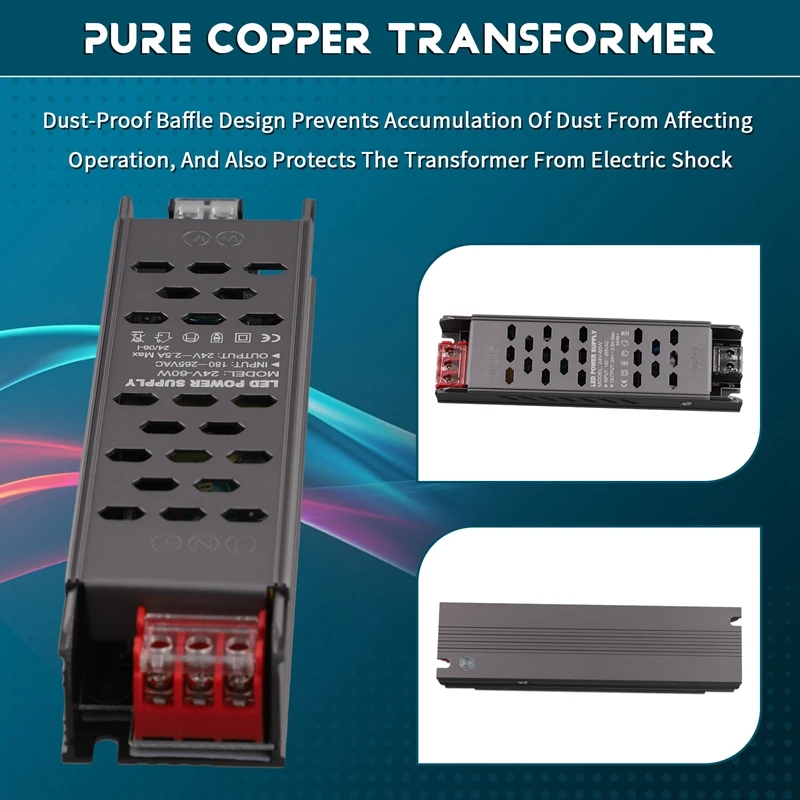 Transformer 220V To DC 24V Switching Power Supply 60W Driver Power Supply Portable Utility Transformer