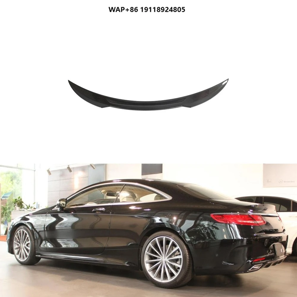 

Carbon Fiber Spoiler Trunk Spoiler Rear Wings for S Coupe W217 C217 S63 2015-2020