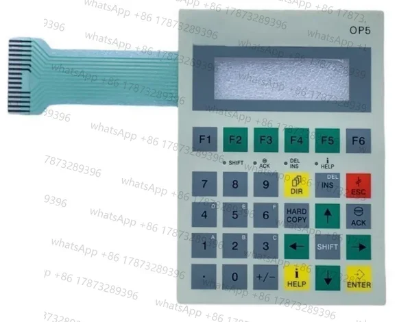 Interruptor de Membrana para Panel de Operación COROS OP5 6AV3505-1FB01, Teclado de Membrana 6AV3505-1FB12