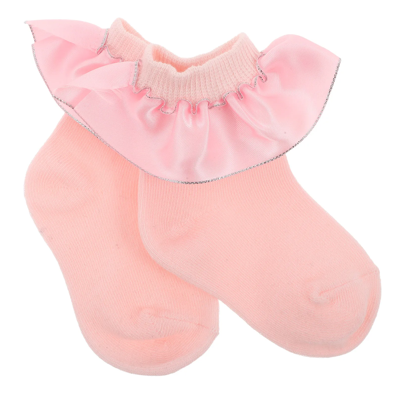 Newborn Socks Organic Cotton Baby Footwear Hypoallergenic Gentle Anti Slip Bottom Infant Socks for Daily