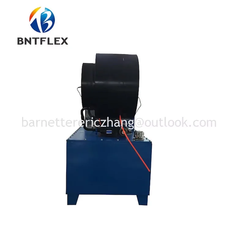 BNTFLEX good quality 380v 4kw semi-automatic 6-102mm a hydraulic press