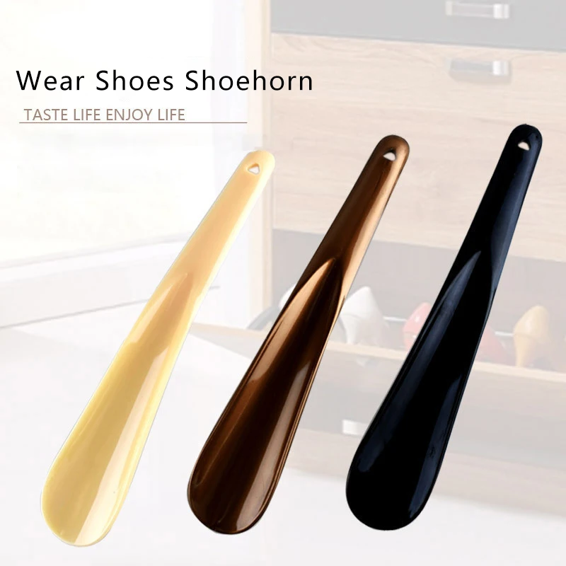 

1pcs 19cm Shoe Horns Professional Plastic Shoe Horn Spoon Shape Shoehorn Shoe Lifter