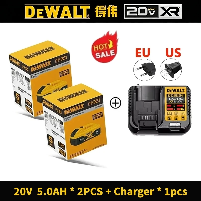 Original Flexvolt DEWALT 20V/60V Battery, for DCB606 DCB205 DCB206 DCB609 Power Tool 20V Battery, 5AH 6AH 9AH Dewalt Battery image 3