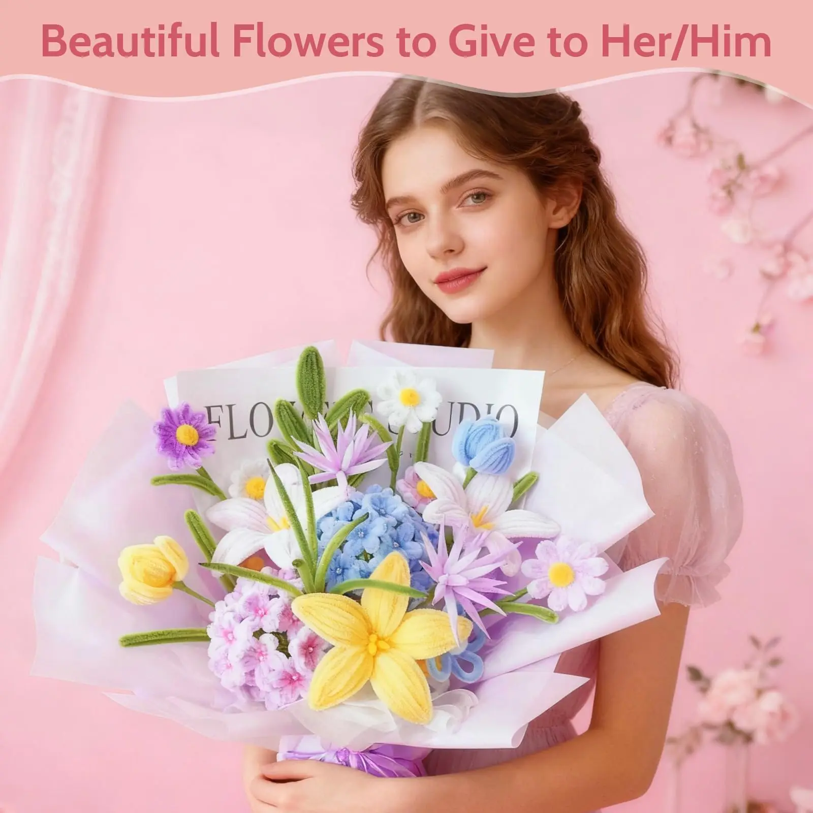 

Набор для творчества из 630 трубчатых цветов (20 цветов) с ручкой и инструкцией, материалы для рукоделия и творчества своими руками для креативных проектов