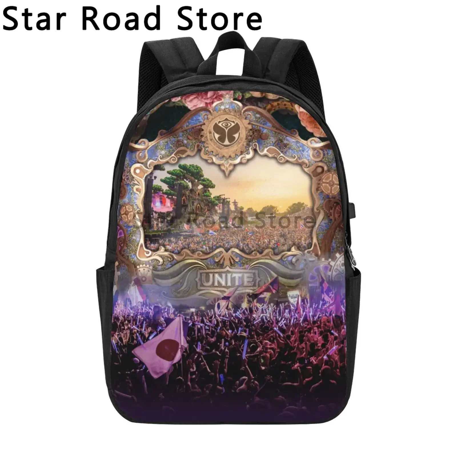 Tomorrowland Mini Backpack Fashion Backpack Girl School Bags Boys Teenagers Backpack Kids Rucksack