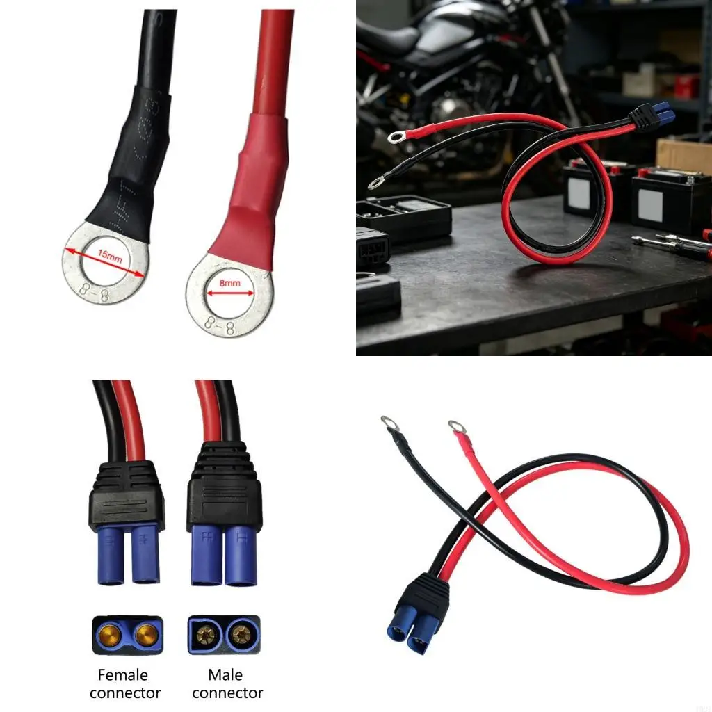 193A EC5 O-End Power Cable for Battery Wiring and Supply Tasks Use