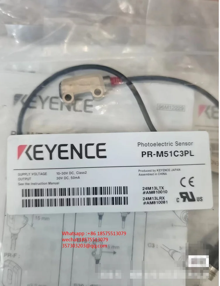 KEYENCE PR-M51C3PL Photoelectric Sensor