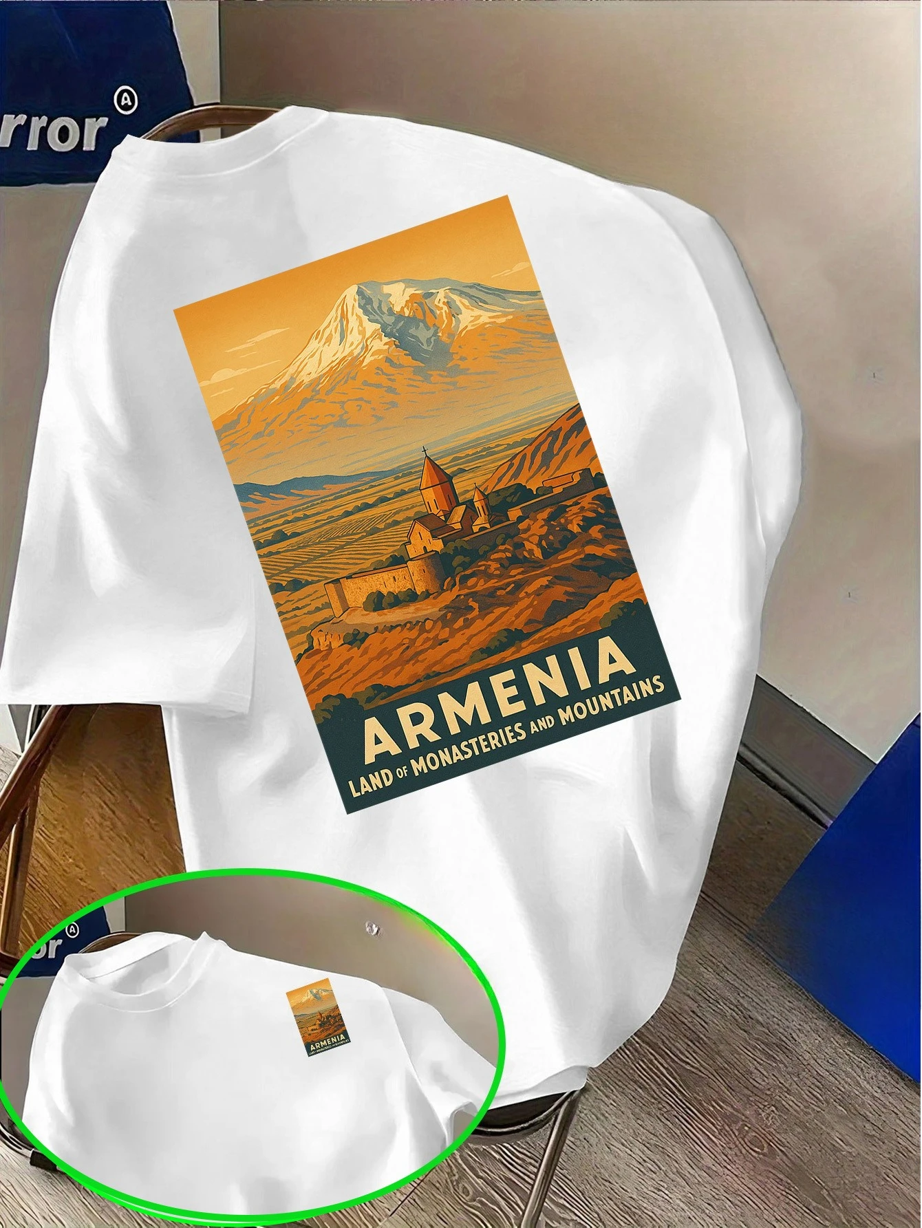 Armenia Mount Ararat Monastery - огляд і ціна Street Fashion Poster