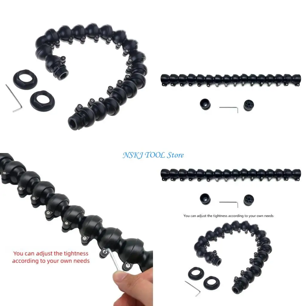 L8RC Strength Black Jointed Tube Bracket Flexible Stand For Car Dent Detection Fixing