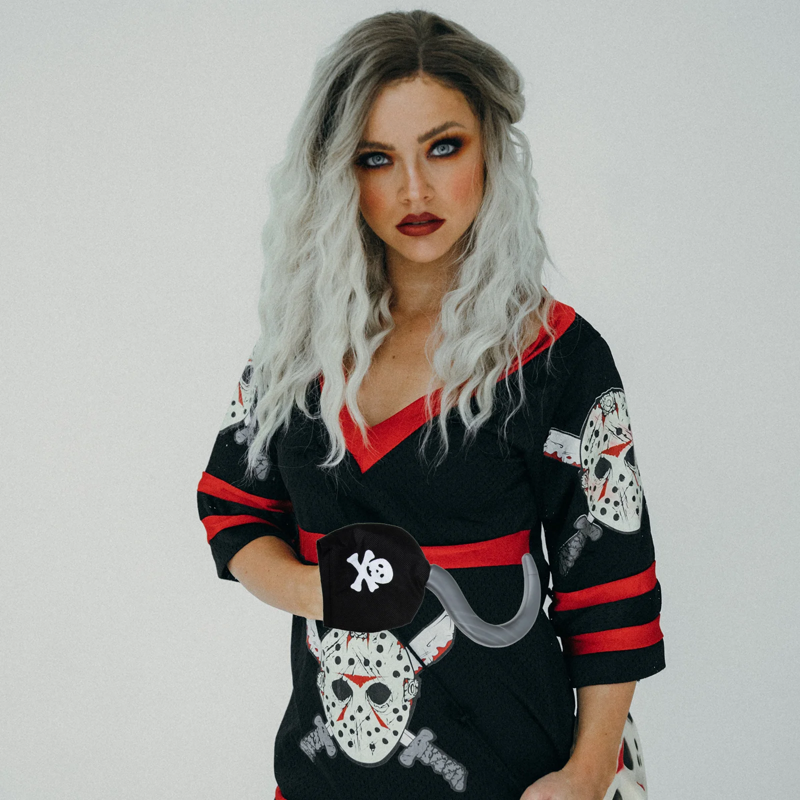 2pcs Pirate Hooks Lightweight Halloween Kids Costumes Cosplay Accessories Home Decor Role Playing Props Storage Solutions