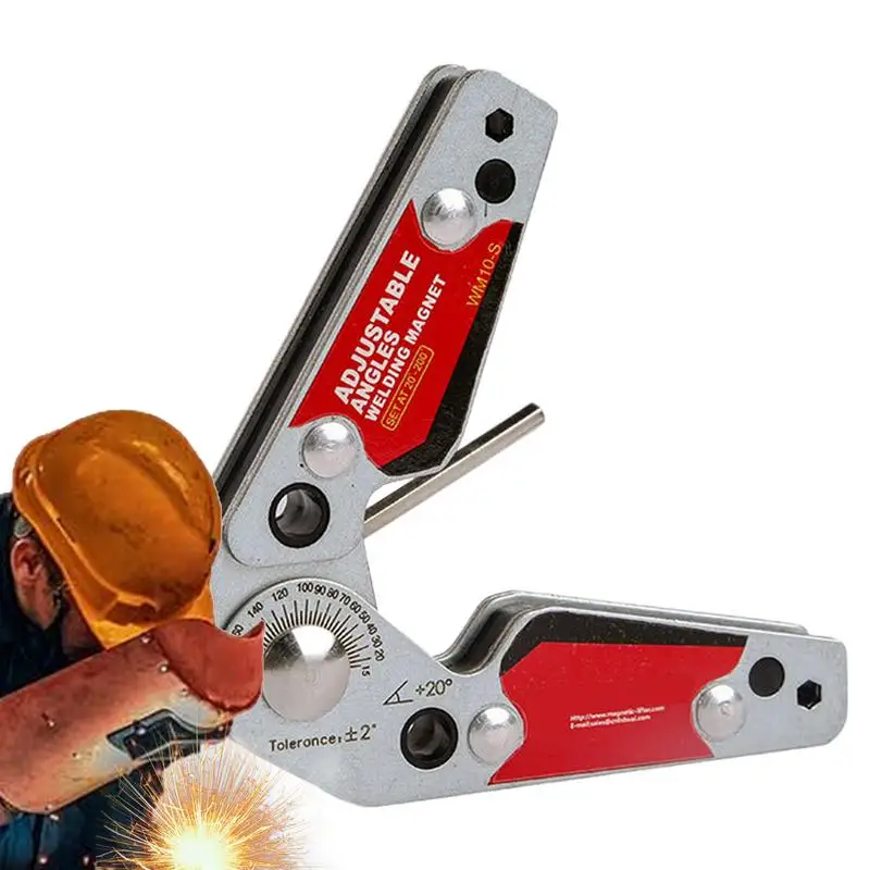 

Welding Positioner 20-200 Angles Adjustable Positioning Tool Heavy Duty Switchable Welding Magnets For Workshop Automotive