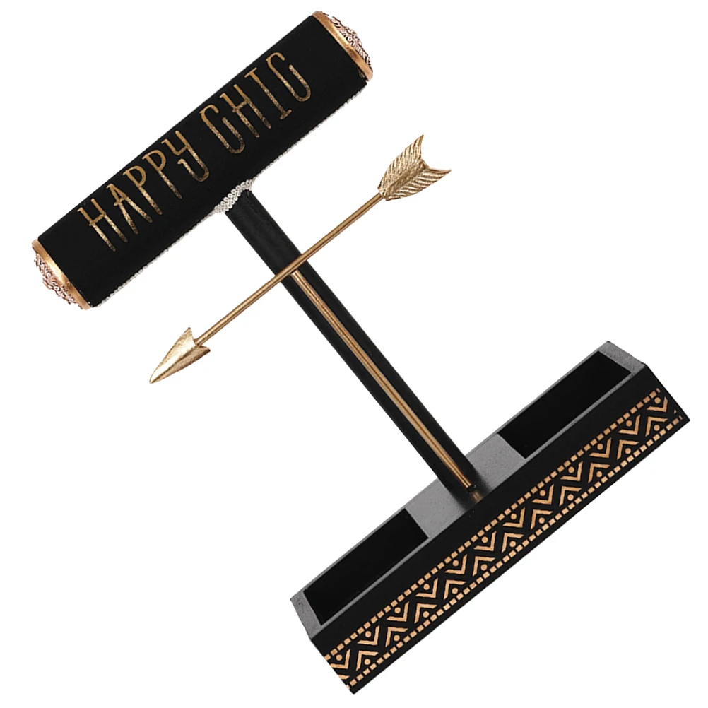 

Nordic High end Jewelry Box Solid Wood Earrings Necklace Bracelet Display Rack Storage Black Gold Large Capacity Perfect Gift