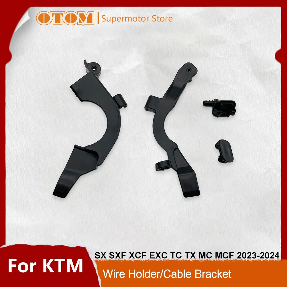 

OTOM Motorcycle Wire Holder Cable Bracket Blocking Head Guide Line Mount Clamp Plug For KTM HUSQVARNA GASGAS SXF EXC TC MC 2024